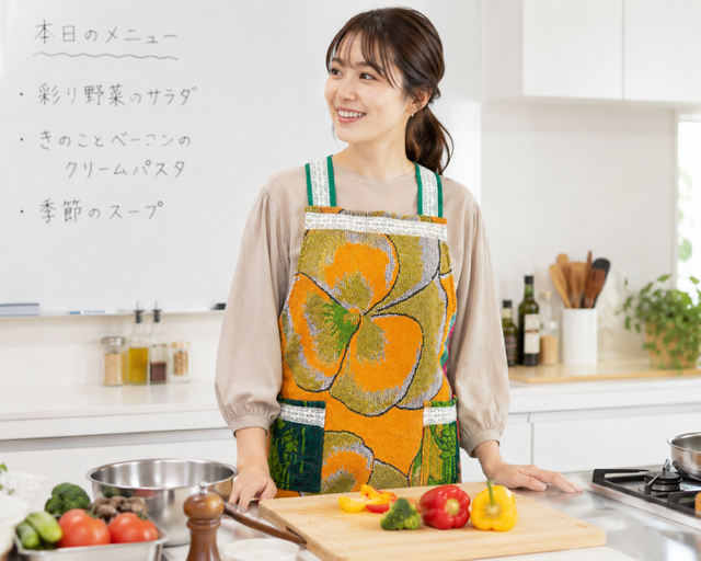 トリム上下サロンテッセンオレンジ