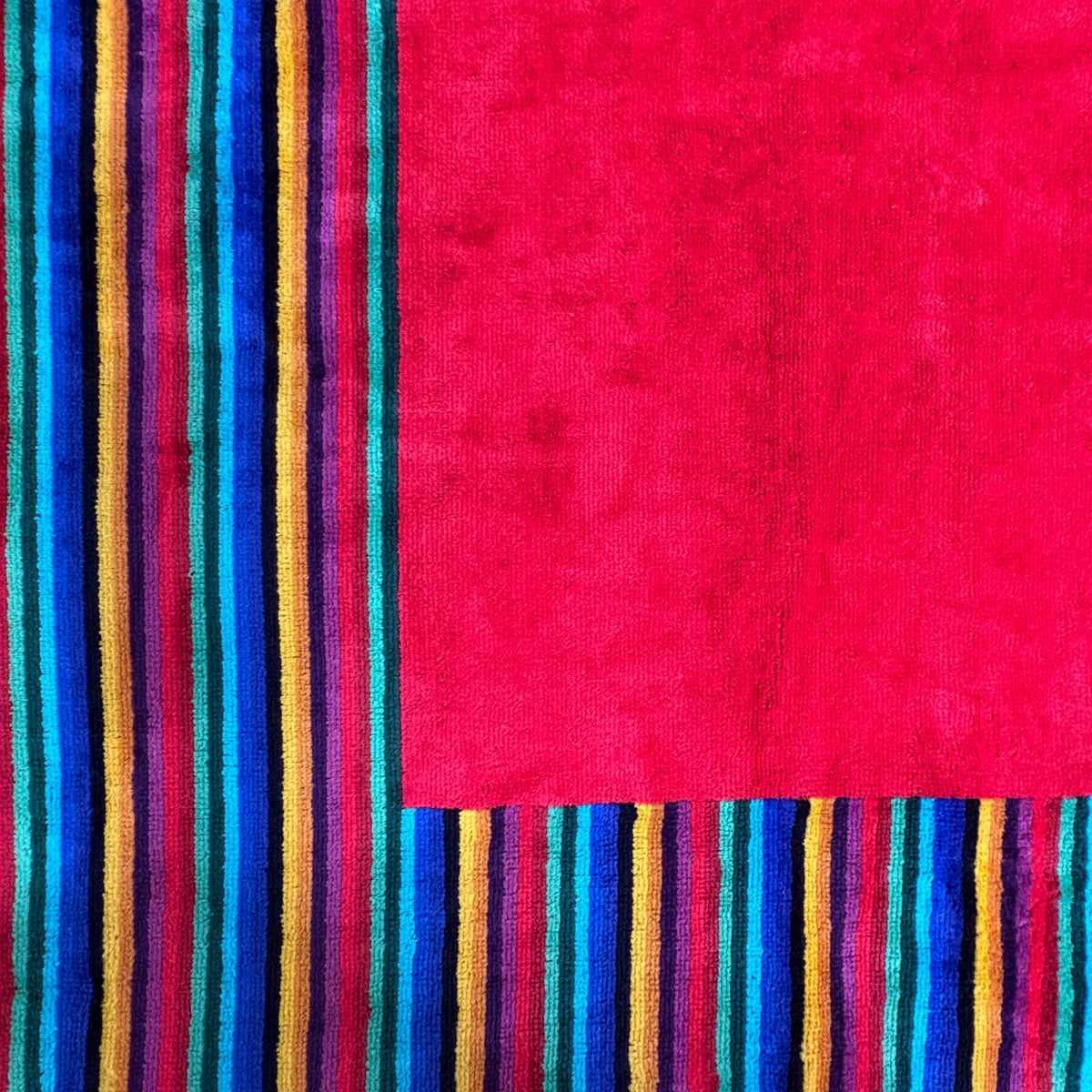 インテリアタオル小 フィールドレッド 100×180cm