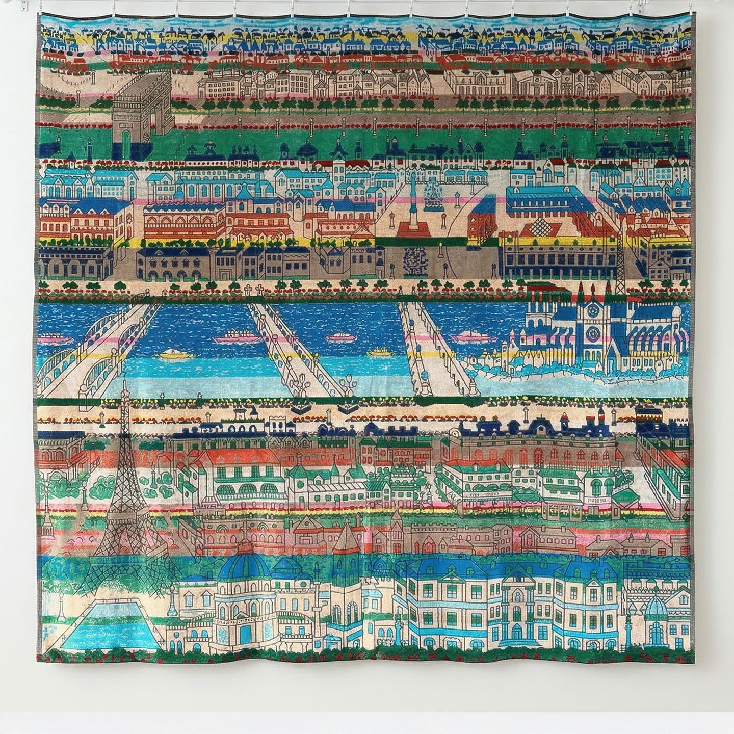 インテリアタオル 大判 パリス 180×200cm