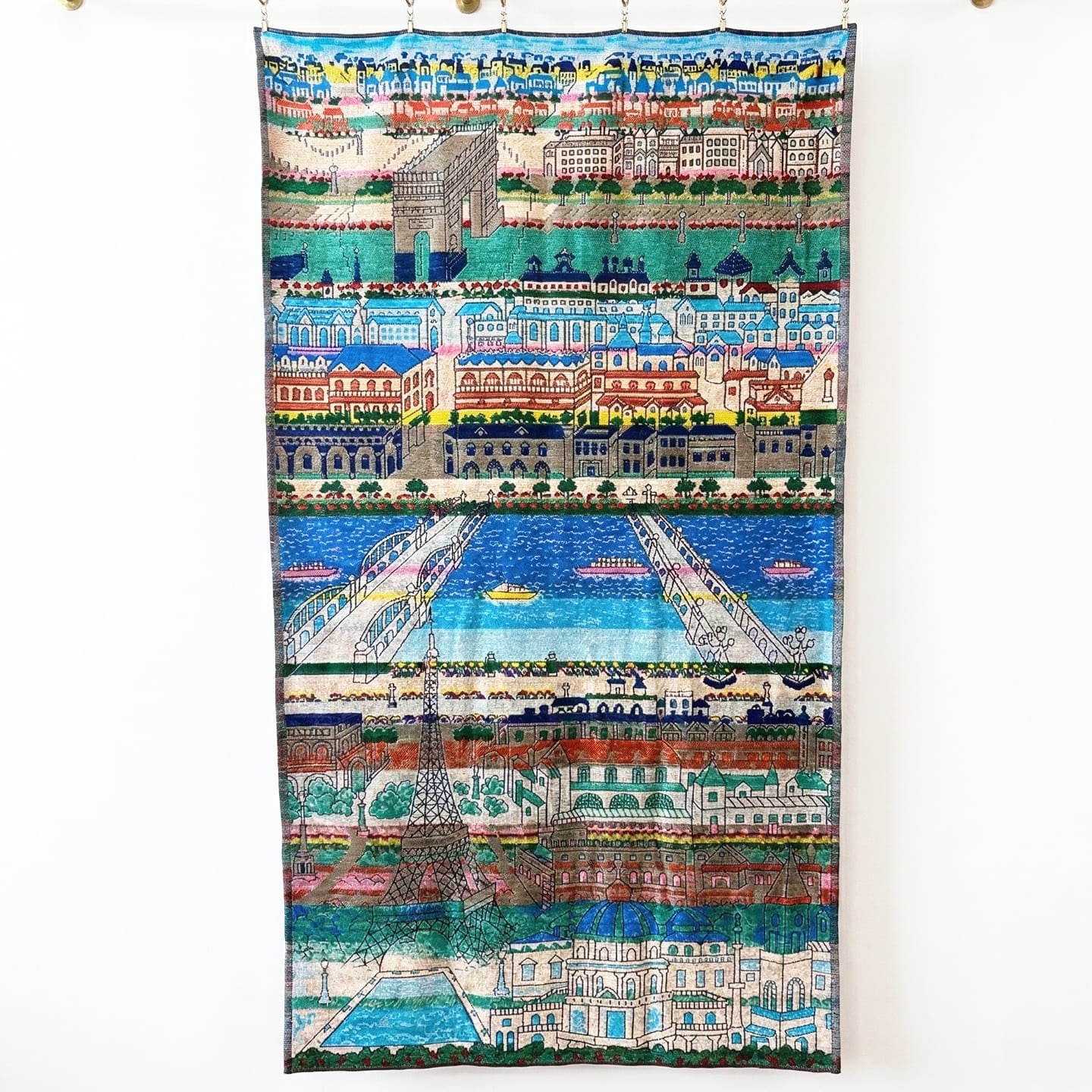 インテリアタオル パリスエッフェル 100×180cm