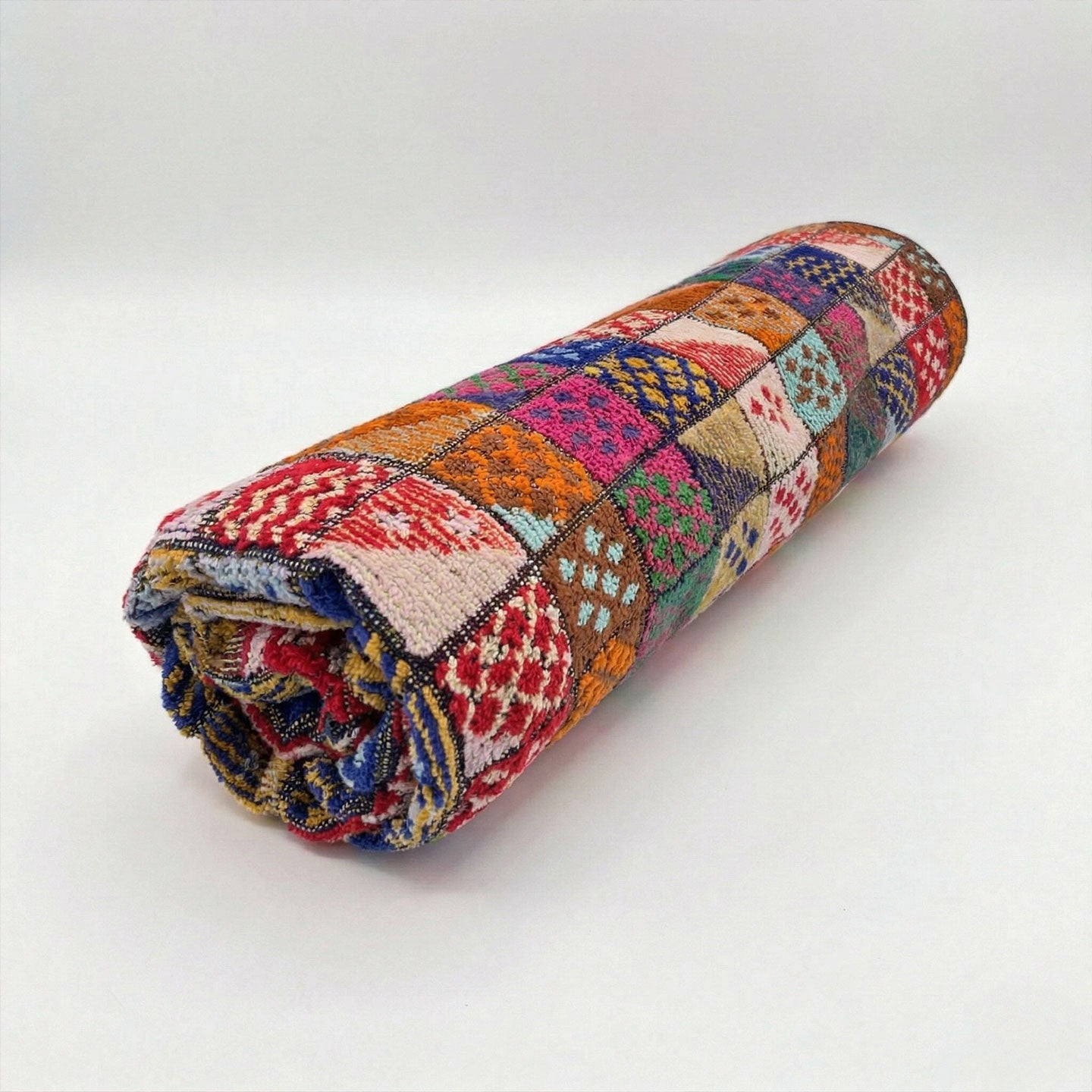 バスタオル パズル ピンク 70×140cm