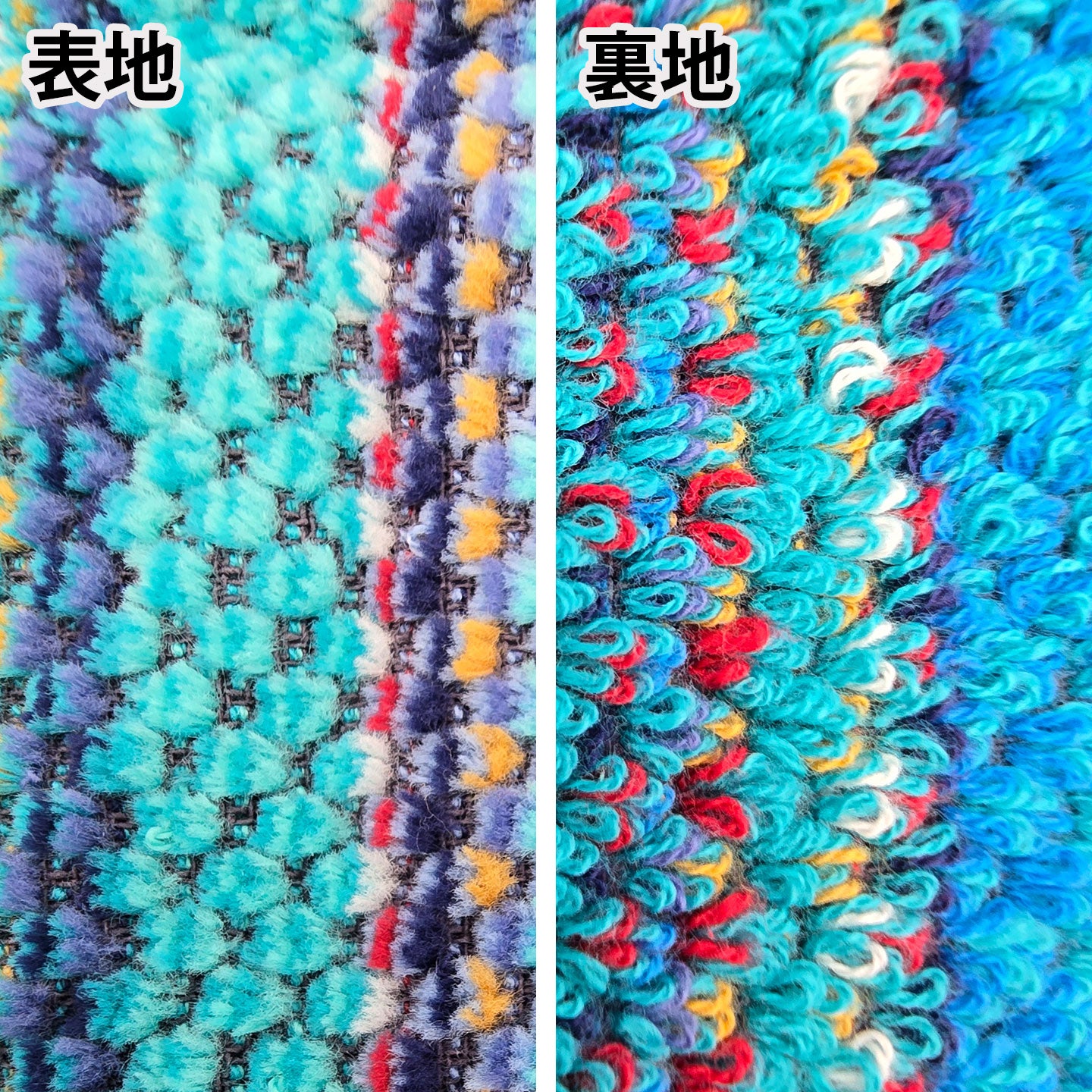 プチバスタオル カサブランカ ブルー 48×100cm
