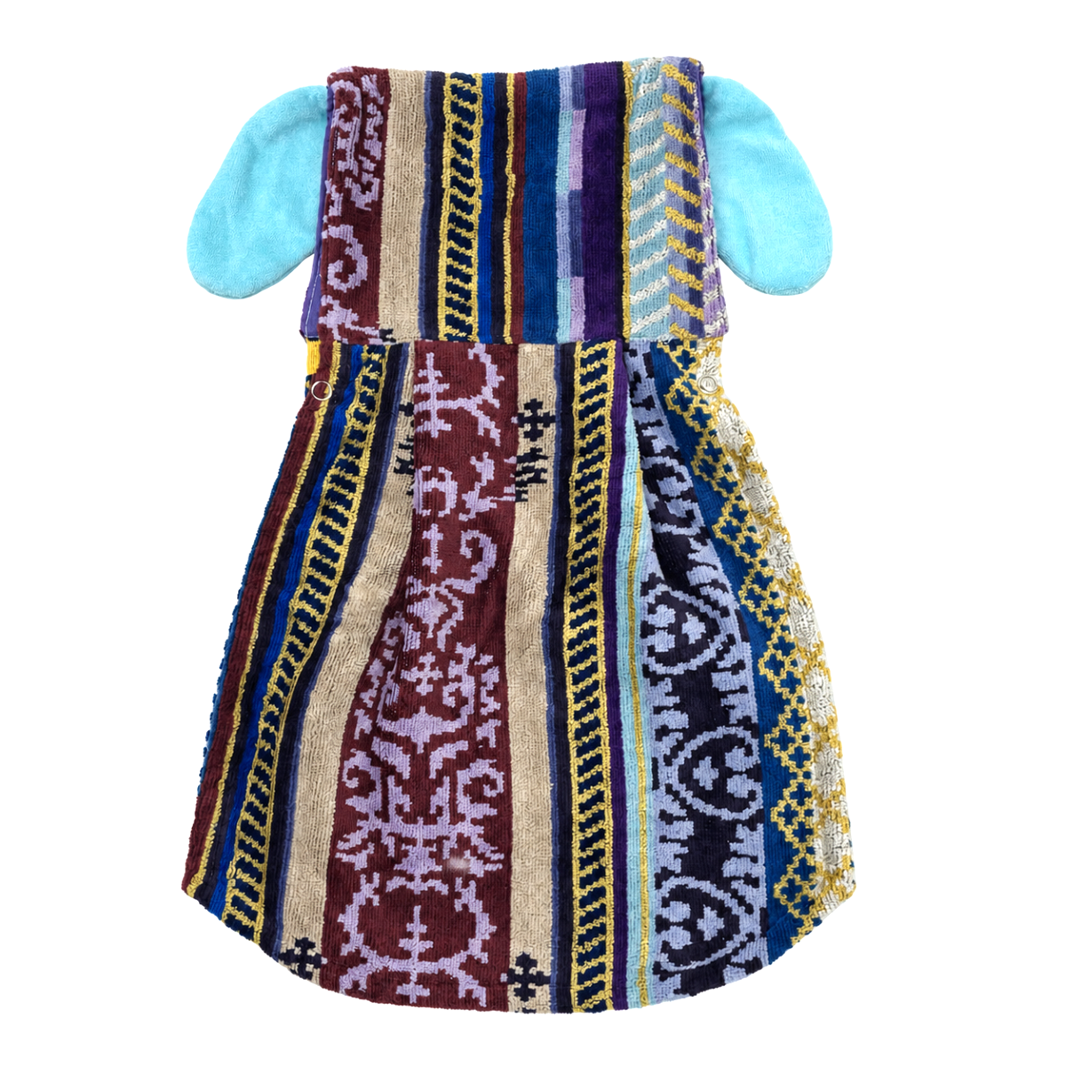 ドレスタオル犬 トランペットパープル