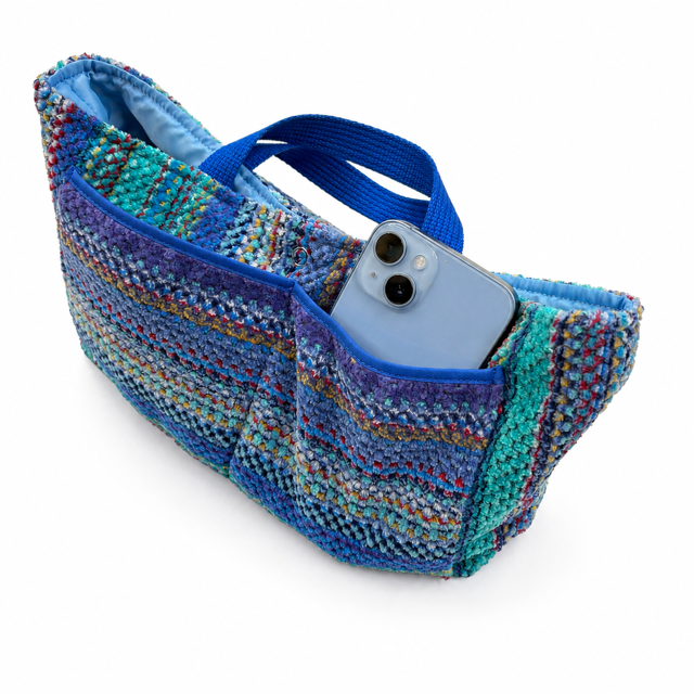 バッグインバッグカサブランカブルー