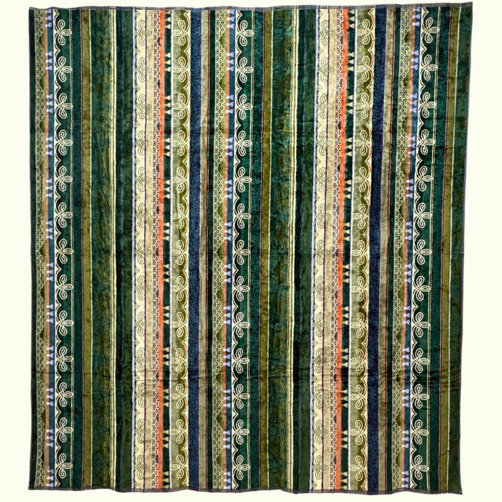 インテリアタオル大判   ナポレオン グリーン  180×200cm 　　