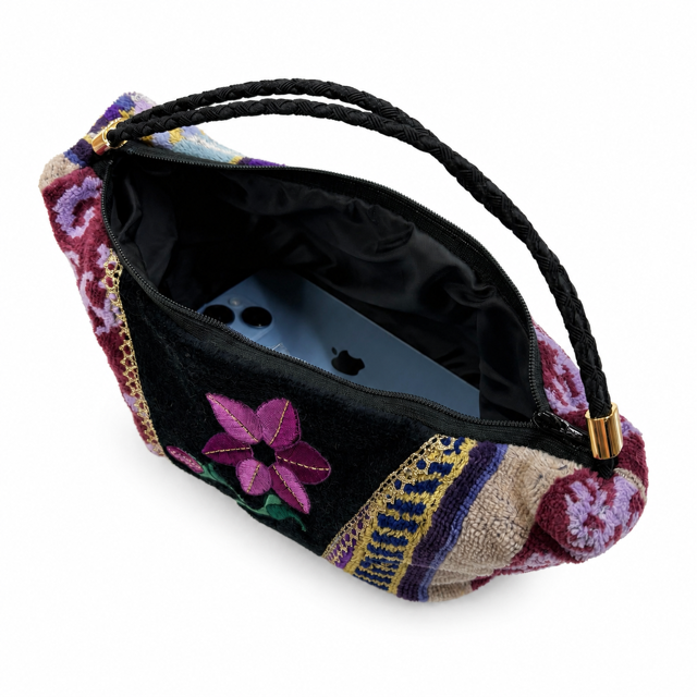 ミニクレーマーバッグトランペットパープル