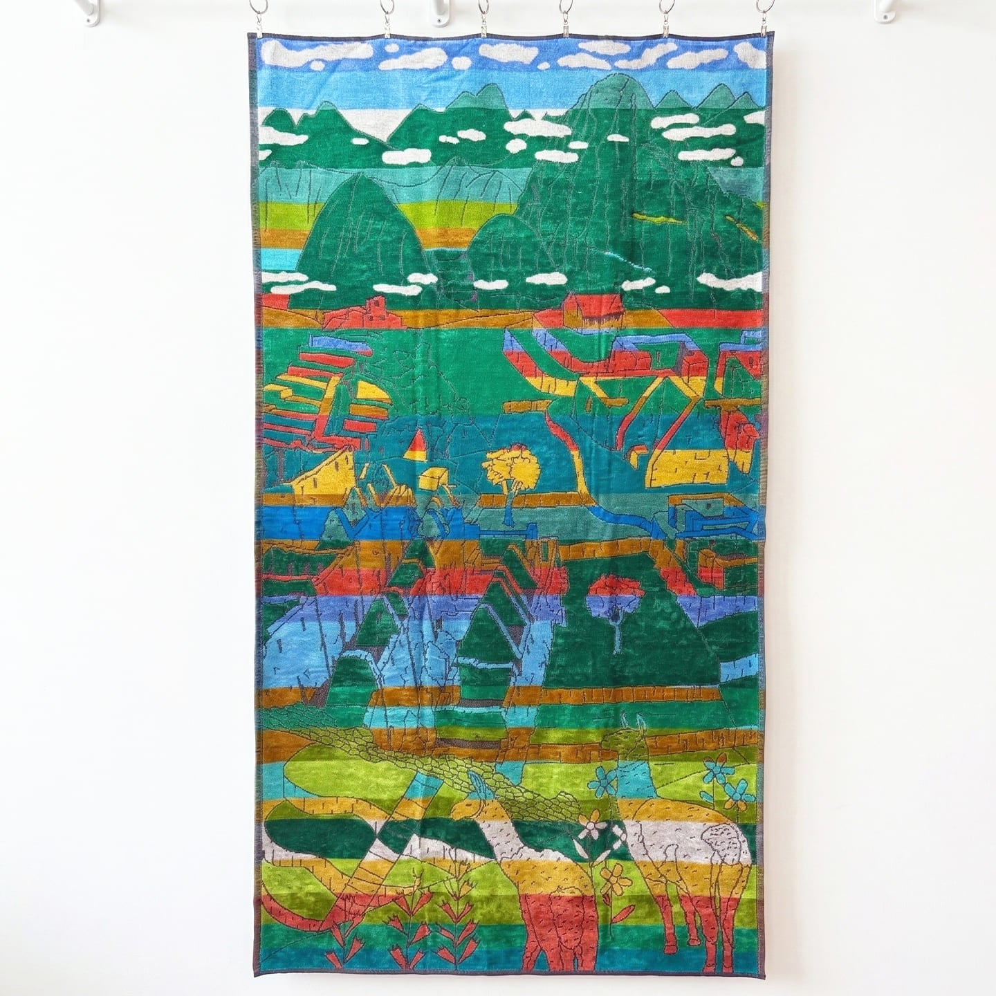インテリアタオル マチュピチュ 100×180cm