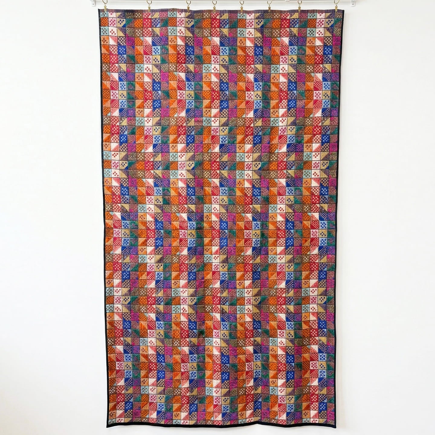 インテリアタオル パズル ピンク 100×180cm