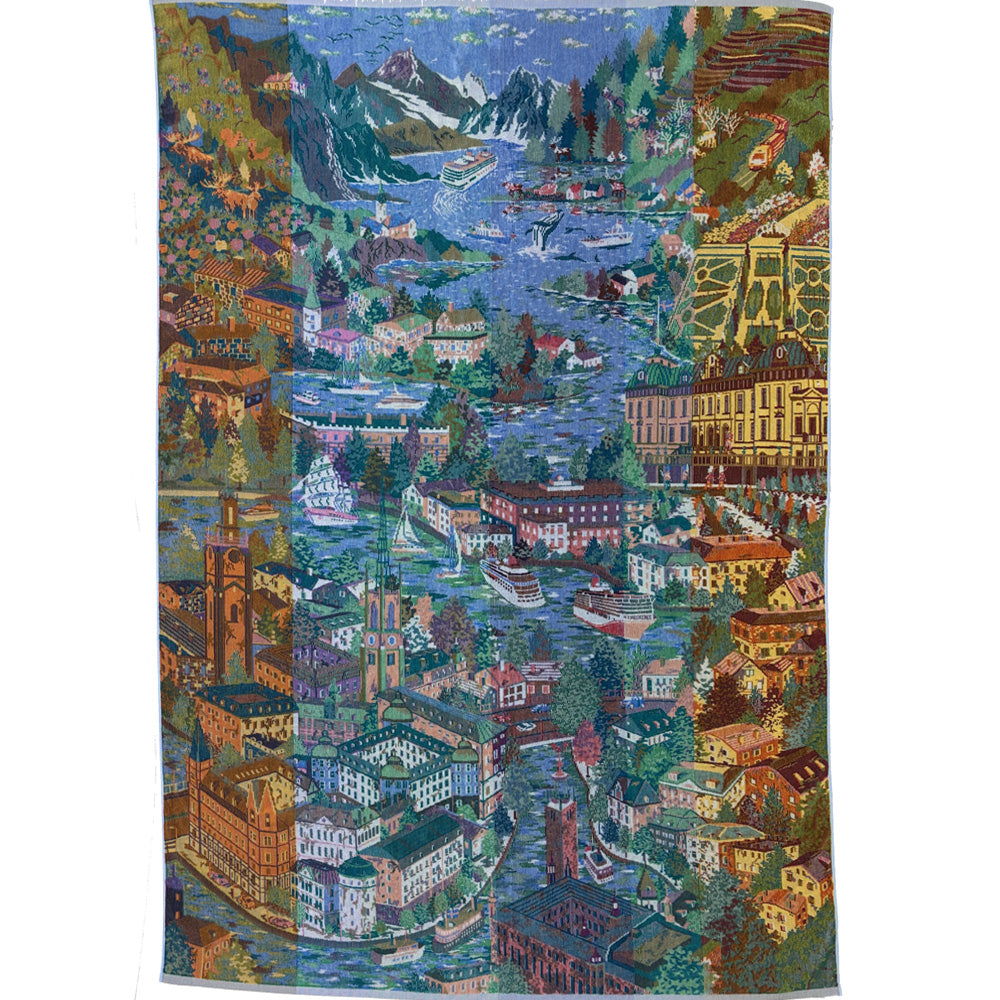 インテリアタオル大判 4色毛違い 北欧 140×200cm 日本製 今治 日本